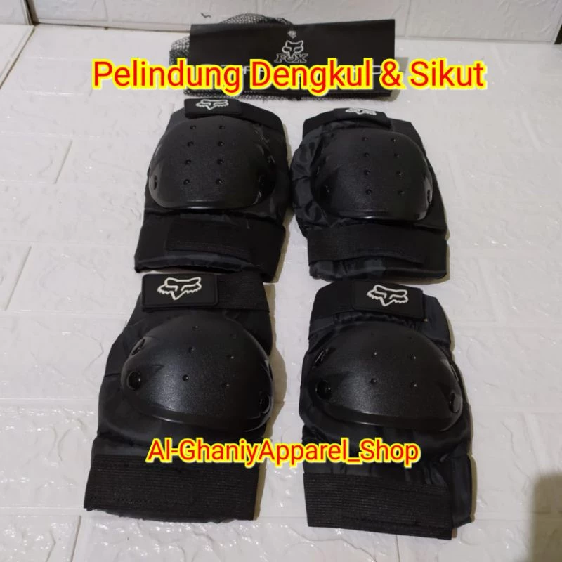 Pelindung Lutut Cross dan Sikut Pengaman Tangan dan Kaki