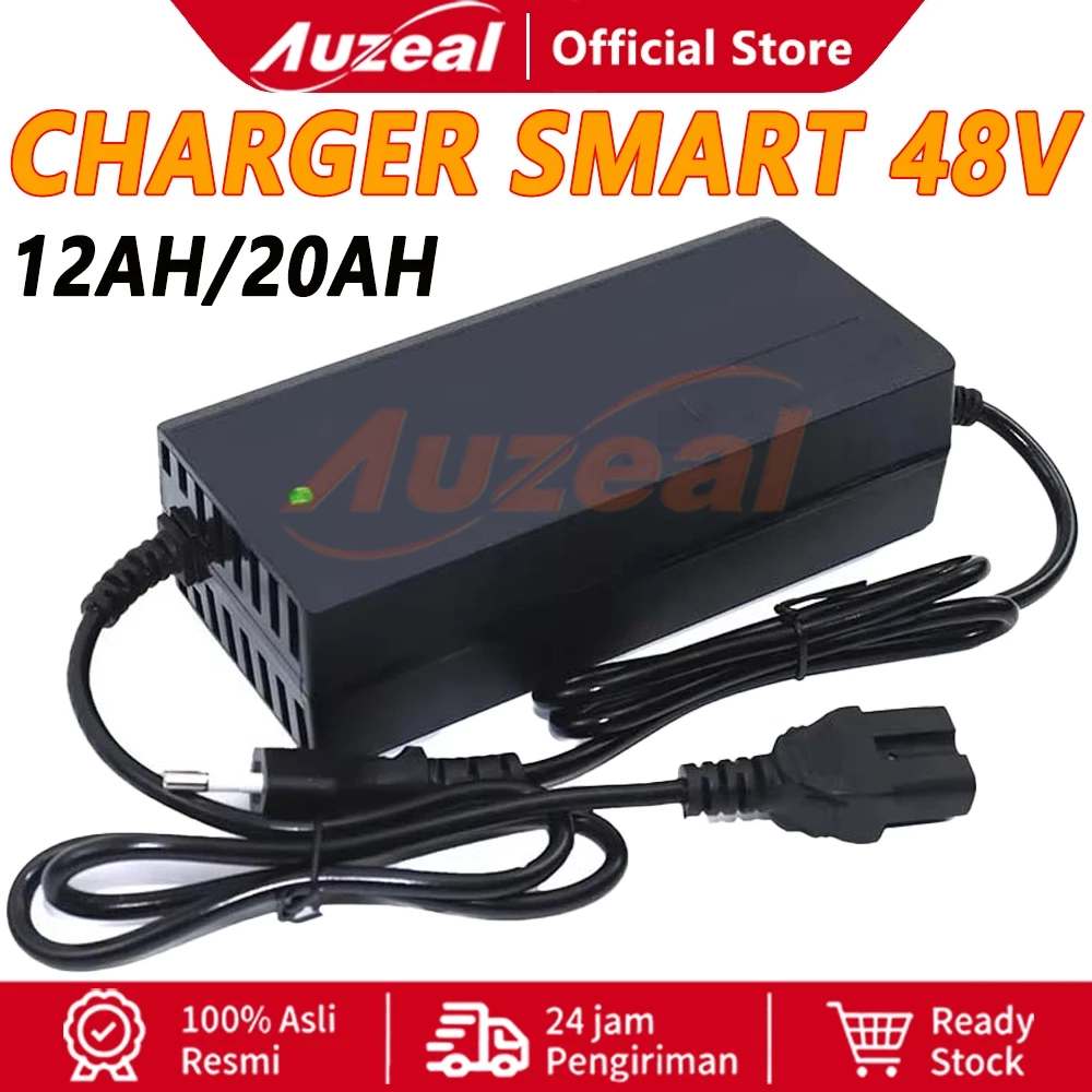 Auzeal Charger Sepeda Listrik 48V 12AH / 20AH