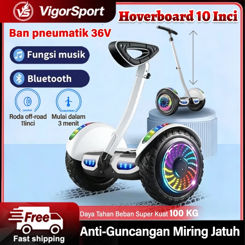 Segway 10 Inch Hoverboard Smart Balance Wheel Bluetooth